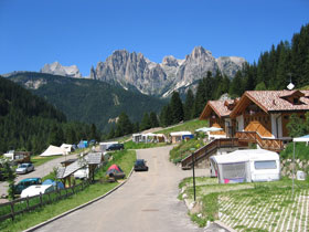 Camping Vidor in Italien / Dolomiten